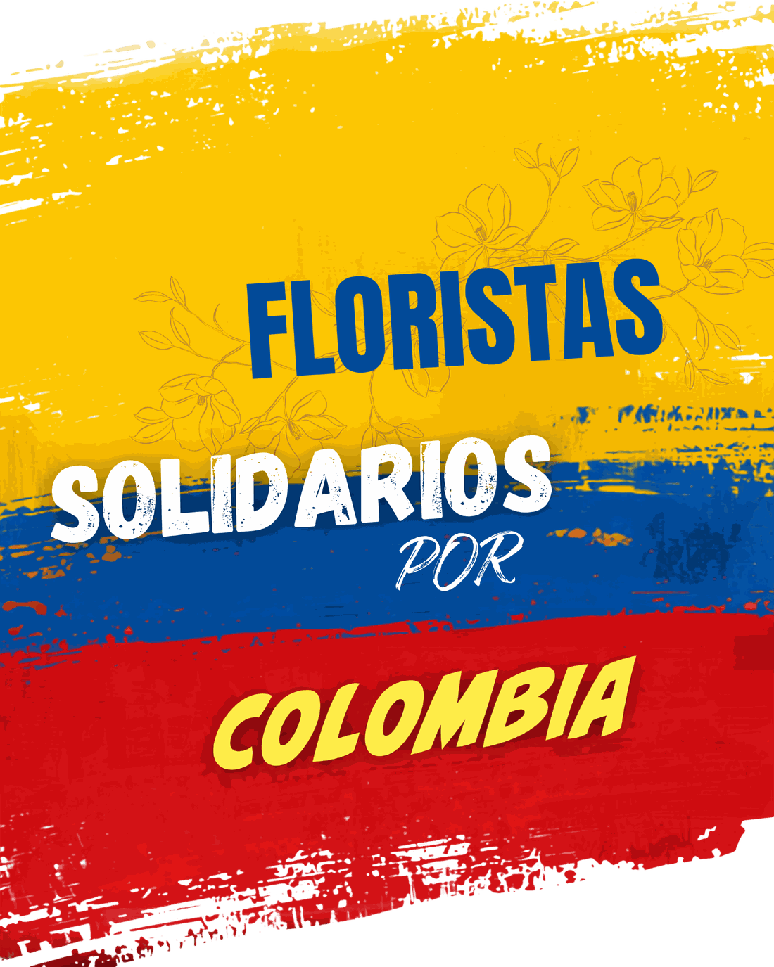 Floristas Solidarios por Colombia